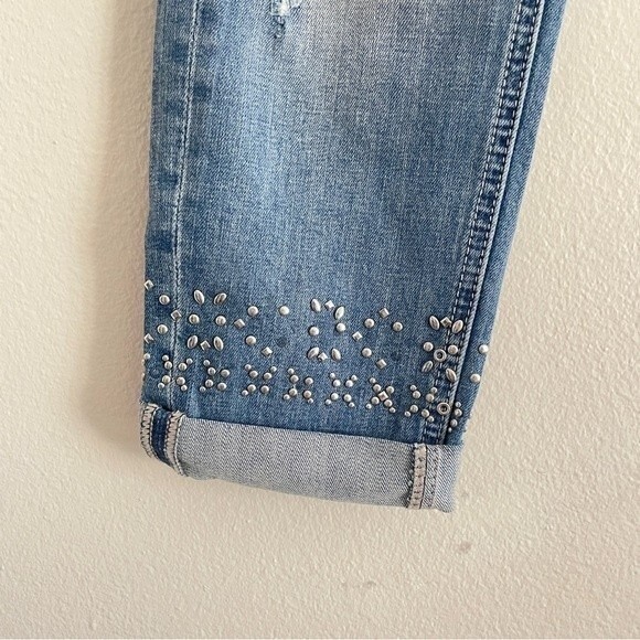 Miss Me Bedazzled Ankle Jean 26 - Picture 3 of 11
